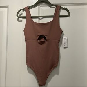 Abercrombie Bodysuit; Mauve; XS